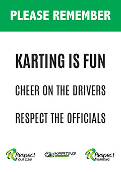 Remember, karting is fun