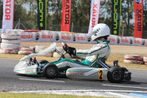 Chris Farkas will be defending his QLD Blue Plate in the Rotax 125 Heavy category (Photo by Coopers Photography)