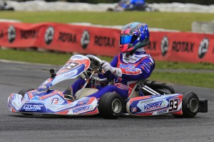 Broc Feeney on his way to posting the fastest time in the top five shootout (Pic: Coopers Photography)