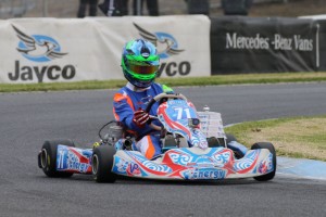 Joshua Fife has wrapped up the Australian KZ2 Championship.