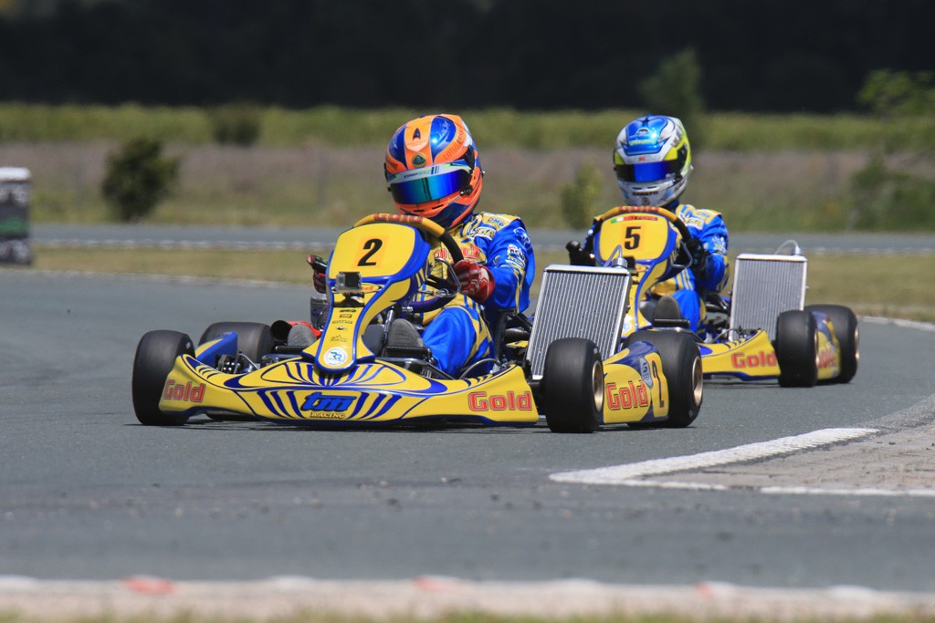 Gold Coast teenager Tomas Gasperak leading Forè at last year's Race of Stars (Pic: Coopers Photography)