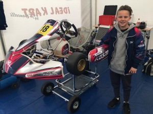 Jay Hanson will be one of five Australian drivers competing at the IAME International Final in France this weekend.