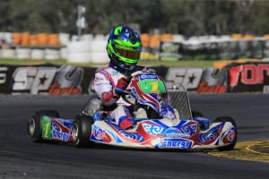 Reigning KZ2 Australian Champion Josh Fife (Pic: Coopers Photography)